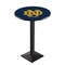Holland Bar Stool Co 42" Blk Wrinkle Notre Dame (ND) Pub Table L217B4228ND-ND - alternate 1